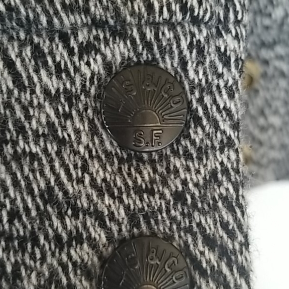 Like New wool Levi's Bomber - Picture 4 of 4